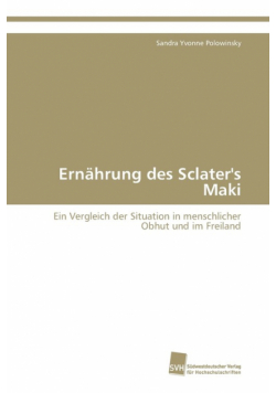 Ernährung des Sclater's Maki