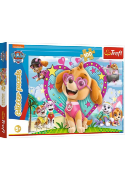 Puzzle 100 Glitter W blasku Skye TREFL