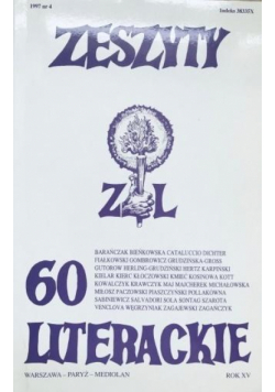Zeszyty literackie 60 4/1997
