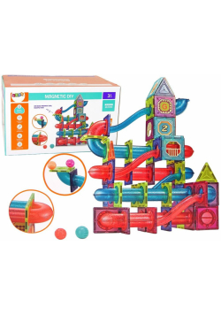 Klocki magnetyczne 3D 145el