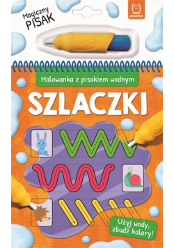 Malowanka z pisakiem wodnym. Szlaczki
