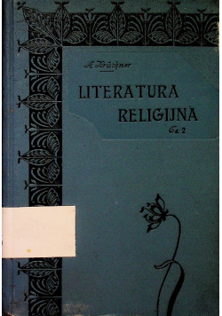 Literatura Religijna w Polsce  średniowiecznej II  1903 r.