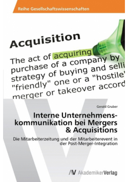 Interne Unternehmens­kommunikation bei Mergers & Acquisitions