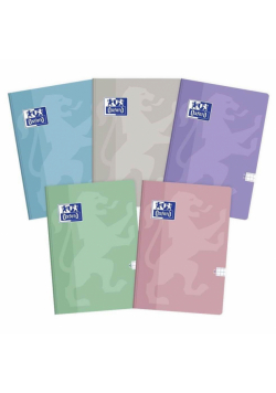 Brulion A5/96K linia Touch Pastel (5szt)