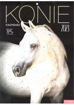 Kalendarz 2023 A4 Ścienny konie