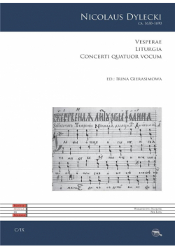 Vesperae. Liturgia. Concerti quatuor vocum