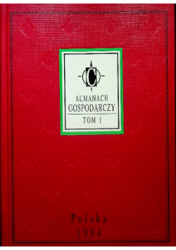 Almanach gospodarczy Tom I