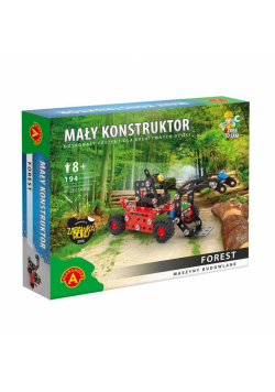 Mały Konstruktor. Maszyny budowlane - Forest ALEX
