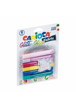 Farby do tkanin perłowe 6 kol. CARIOCA