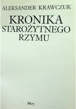 Kronika starożytnego Rzymu