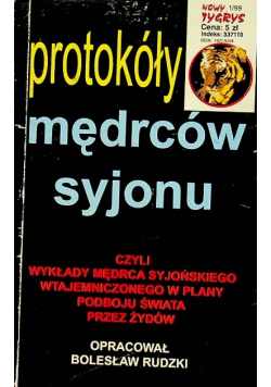 Protokoły Mędrców Syjonu wydanie kieszonkowe