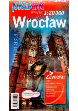 Plan miasta - Wrocław PLASTIK  DEMART