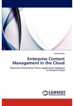 Enterprise Content Management in the Cloud
