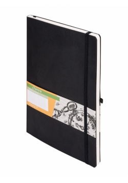 Notes B5 Linia Impresja Czarny ANTRA