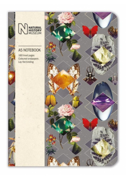 Notatnik ozdobny A5 Beetles and Jewels 160 stron
