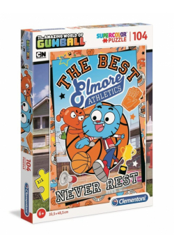 Puzzle 104 Super kolor Gumball