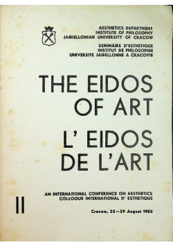 The eidos of art
