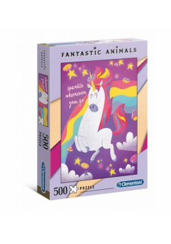 Puzzle 500 Fantastic animals Unicorn
