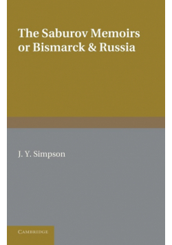 The Saburov Memoirs