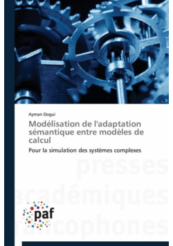 Modélisation de l'adaptation sémantique entre modèles de calcul