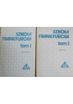 Szkoła Frankfurcka tom 1 część 1 i 2