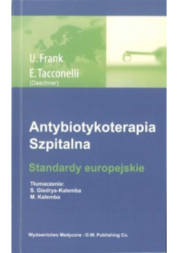 Antybiotykoterapia szpitalna
