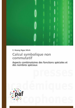 Calcul symbolique non commutatif