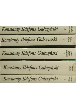 Gałczyński Dzieła Tom I do V