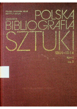 Polska Bibliografia Sztuki 1801 - 1944