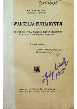 Ewangelia Eucharystyji 1928 r.