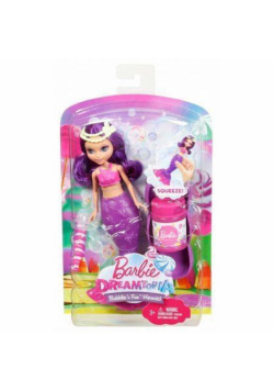 Barbie Dreamtopia. Bąbelkowa mała syrenka fiolet
