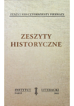 Zeszyty historyczne Zeszyt 141