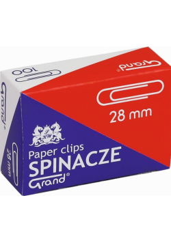 Spinacze R-28 (100szt*10) GRAND