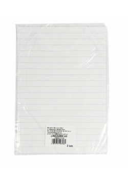 Liniuszek A5 kratka/linia 2szt
