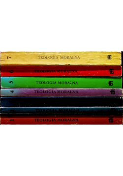 Teologia moralna Tom 1 do 7