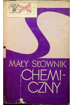 Mały słownik chemiczny