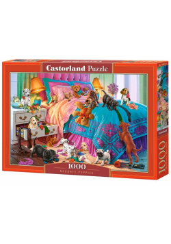 Puzzle 1000 Naughty Puppies CASTOR