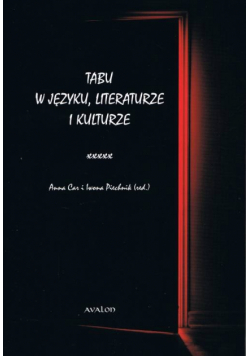 Tabu w języku, literaturze i kulturze