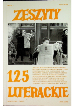 Zeszyty literackie nr 125