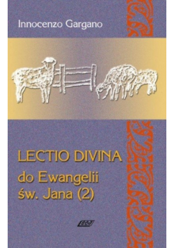 Lectio Divina 7 Do Ewangelii Św Jana 2