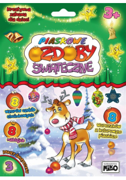 Piaskowe ozdoby świąteczne. Pakiet nr 3