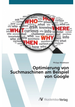 Optimierung von Suchmaschinen am Beispiel von Google