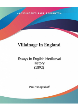 Villainage In England