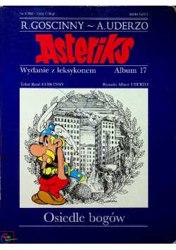 Asteriks Album 17 Osiedle bogów