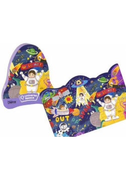 Puzzle 48 Kosmos UFO planety