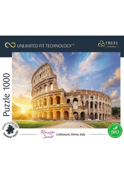 Puzzle 1000 Romantic Sunset Colloseum TREFL Nowe