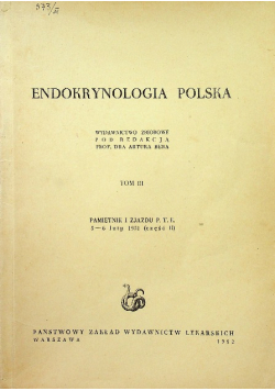 Endokrynologia Polska Tom III