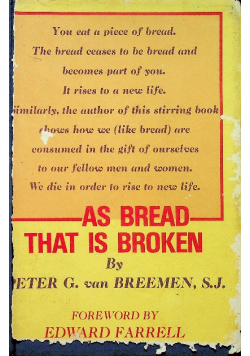 As bread that is broken