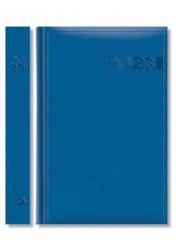 Terminarz 2023 B6 Print niebieski