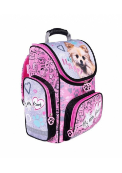 Tornister szkolny 14" Pink Dog My Little Friend